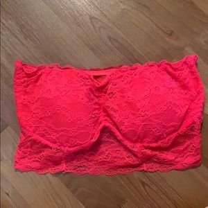 Bandeau Bra Strapless Lace